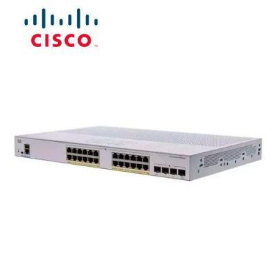 SWITCH CISCO BUSINESS CBS220-24P-4G-NA ADMINISTRABLE L2 DE 24 PUERTOS GIGABIT 10/100/1000 POE+ 195W + 4 PUERTOS GIGABIT SFP RACKEABLE