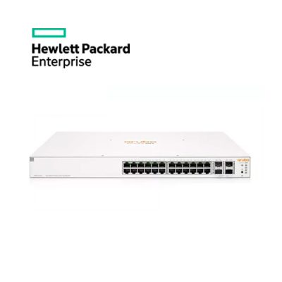 SWITCH HPE ARUBA JL684A INSTANT ON 1930-24G-PoE+ ADMINISTRABLE L3 DE 24 PUERTOS GIGABIT 10/100/1000 PoE+ 370W 4 PUERTOS SFP/SFP+