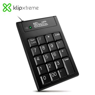 TECLADO ERGONÓMICO NUMERICO KLIP XTREME KNP-100 USB