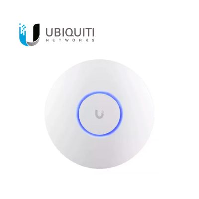 ACCESS POINT WIRELESS WIFI 6 UBIQUITI UNIFI U6+ ENTERPRISE DUAL BAND MU-MIMO 4×4 3Gbps GIGABIT BT TECHO NO POE