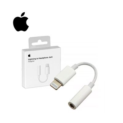 ADAPTADOR APPLE A1749 LIGHTNING A JACK AUXILIAR DE AUDIO 3.5mm HEMBRA