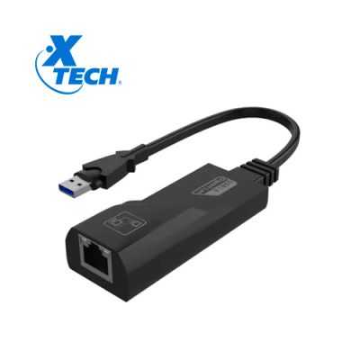 ADAPTADOR DE RED XTECH XTC-375 USB 3.0 A LAN RJ45 GIGABIT PARA PC/LAPTOP