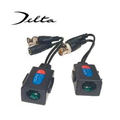 ADAPTADOR DE VIDEO BALUN DE BNC A UTP PARA CCTV CÁMARAS