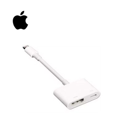 ADAPTADOR DE VIDEO EXTERNO LIGHTNING A HDMI + LIGHTNING FULL HD 1080P PARA iPOD iPAD iPHONE