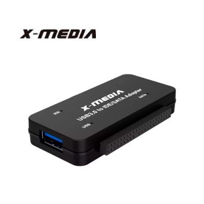 ADAPTADOR PARA DISCO X-MEDIA XM-UB3235S USB3.0 DE 2.5″ Y 3.5″ IDE/SATA + CARGADOR Y CABLES