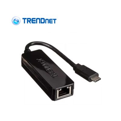 ADAPTADOR USB-C A LAN GIGABIT RJ-45 TRENDNET TUC-ETG 10/100/1000 MBPS