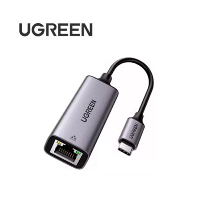 ADAPTADOR USB-C A LAN GIGABIT RJ-45 UGREEN 50737 10/100/1000 MBPS PARA PC/LAPTOP