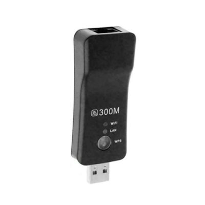 ADAPTADOR USB WIRELESS DONGLE N300 PIX-LINK + LAN PARA SMART TB SAMSUNG