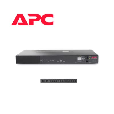 ATS APC AP7721 HORIZONTAL 12 TOMAS 12xC13, 2XC14 208V-230V PARA RACK