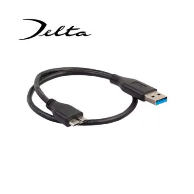 CABLE DE DATOS DELTA USB 3.0 A M/MICRO DE 30cm PARA DISCOS EXTERNOS