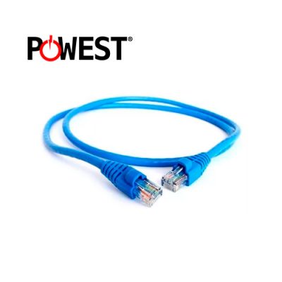 CABLE DE RED SFTP PATCH CORD POWEST CAT6A CERTIFICADO 10 PIES