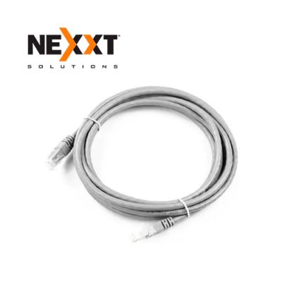 CABLE DE RED UTP NEXXT PCGPCC6ALZ07GR PATCH CORD LSZH GRIS CAT6A 7PIES