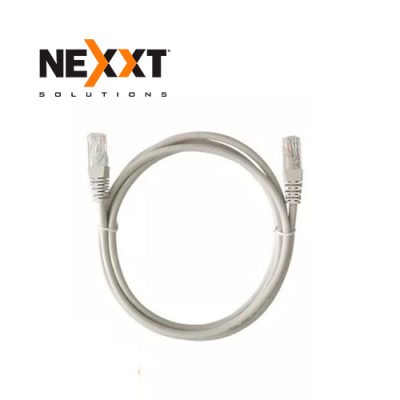 CABLE DE RED UTP PATCH CORD NEXXT CAT6 CERTIFICADO 3 PIES (GRIS-AZUL)