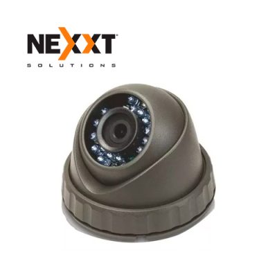 CAMARA CCTV TIPO DOMO NEXXT XPYH60-MD HD TVI 720p 6mm DIA Y NOCHE OUTDOOR + CABLE + ADAPTADOR