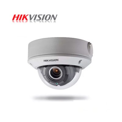 CAMARA DE VIGILANCIA HD DOMO DS-2CE5AD0T-VPIT3F 2MP 1080P 2.8mm IP66 / IK10 DIA Y NOCHE, VARIFOCAL (antivandálica)