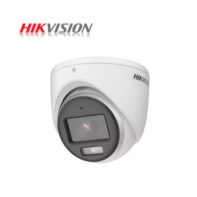 CAMARA DE VIGILANCIA HD DOMO HIKVISION DS-2CE70KF0T-MFS 5MP 1080P 2.8mm IP67 DIA Y NOCHE, SOPORTA AUDIO, 3K COLORVU