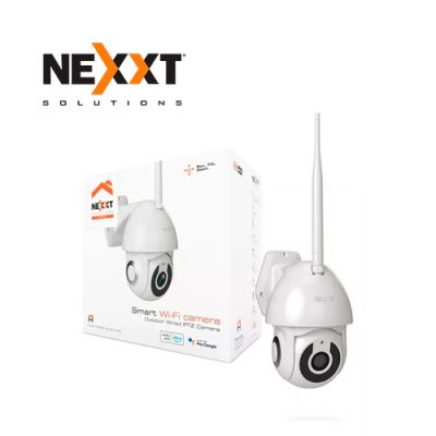 CAMARA DE VIGILANCIA NEXXT NHC-O612 WIFI TIPO PTZ QHD 2K, MICRO-SD, IP65, AUDIO BIDIRECCIONAL EXTERIORES