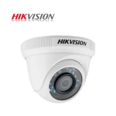 CAMARA DE VIGILANCIA TURBO HD DOMO HIKVISION DS-2CE56D0T-IRMF 2MP 1080P 3.6mm IP66 DIA Y NOCHE