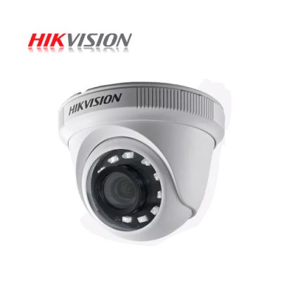 CAMARA DE VIGILANCIA TURBO HD DOMO HIKVISION DS-2CE56D0T-IRPF 2MP 1080P 2.8mm IP66 DIA Y NOCHE