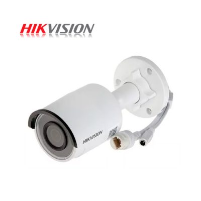 CAMARA IP DE VIGILANCIA HD TIPO BALA HIKVISION DS-2CD2023G0-I DIA Y NOCHE 2MP H.265+ PoE