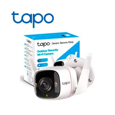 CAMARA IP DE VIGILANCIA HD TIPO BALA TP-LINK TAPO-C320WS 4MP COLOR DIA Y NOCHE CON AUDIO BIDIRECCIONAL EXTERIORES IP66