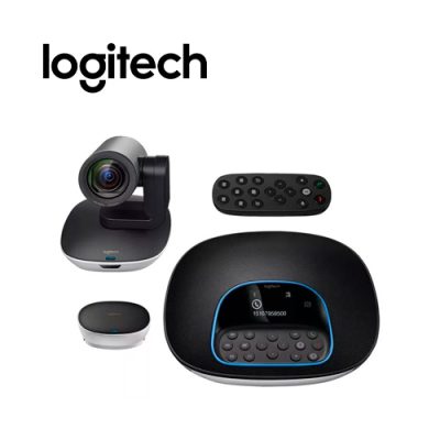 CAMARA WEB LOGITECH GROUP 960-001060 HD 1080p USB PTZ , BLUETOOTH, 2 MICROFONOS EXPANSION + CONTROL REMOTO