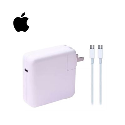 CARGADOR ADAPTADOR DE ENERGÍA MAC APPLE A1718 PARA MACBOOK PRO USB TIPO-C 3.1 20.3V 3A 61W + CABLE USB