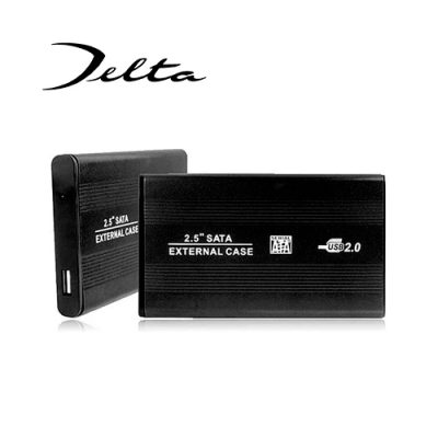 CASE ENCLOSURE EXTERNO PARA DISCO DURO DE NOTEBOOK 2.5» SATA A USB 2.0