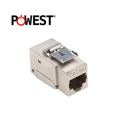 CONECTOR JACK RJ45 POWEST NJ6A-1600 HEMBRA CAT6A BLINDADO TOOLLESS