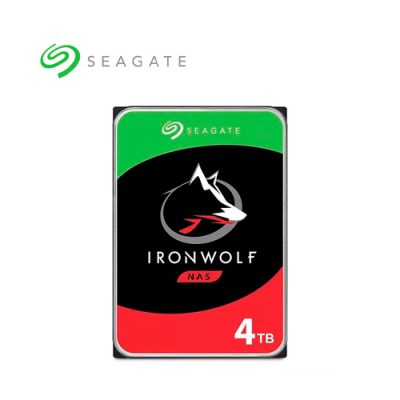 DISCO DURO SEAGATE IRONWOLF ST4000VN006 DE 4TB PC STORAGE SATA 3.5″ RED