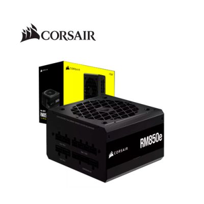 FUENTE DE PODER ATX CORSAIR RM850E DE 850W CONECTOR SATA/IDE PCI-E 20A 80 PLUS MODULAR