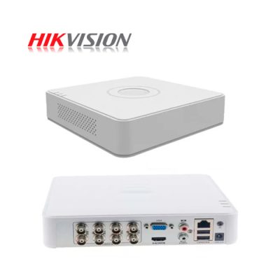 GRABADOR DE VIDEO DVR 8CH HIKVISION DS-7108HGHI-M1 MINI TURBO HD 8 PUERTOS BNC, 2x USB2.0, HDMI,VGA