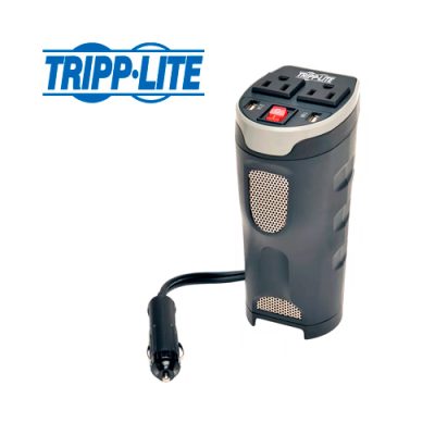 INVERSOR DE VOLTAJE TRIPP-LITE PV200CUSB DE AUTO 200W 2XUSB, 2XNEMA 5-15P 12V.