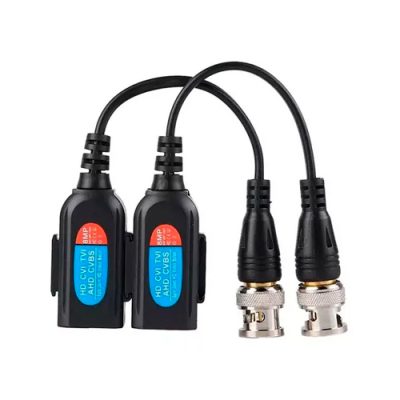 KIT BALUN DELTA TRANCEPTOR PASIVO CON CABLE PARA CAMARAS CCTV HASTA 8MP