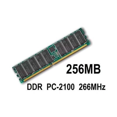 MEMORIA RAM DDR 256MB PC-2100 266MHZ PARA PC