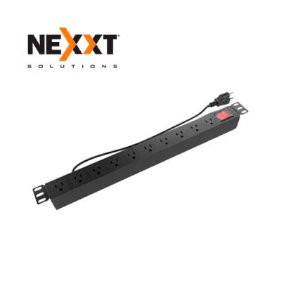 MULTITOMA VERTICAL NEXXT NPD-10U12N15A PARA RACK DE 12 SALIDAS 125V 15A