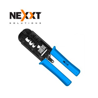 PONCHADORA PROFESIONAL NEXXT 3 EN 1 CORTA Y PELA RJ45 RJ12 RJ11