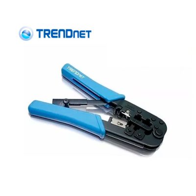 PONCHADORA PROFESIONAL TRENDNET 3 EN 1 CORTA Y PELA RJ45 RJ12 RJ11