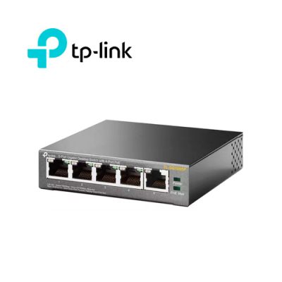 SWITCH TP-LINK TL-SG1005P DE 5 PUERTOS GIGABIT 10/100/1000 CON 4 PUERTOS PoE