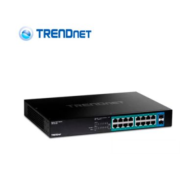 SWITCH TRENDNET TPE-TG182 DE 16 PUERTOS GIGABIT 10/100/1000 RACKEABLE