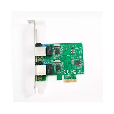 TARJETA DE RED X-MEDIA XM-NA3820 PCI-E X1 LP DE 2 PUERTOS GIGABIT 10/100/1000