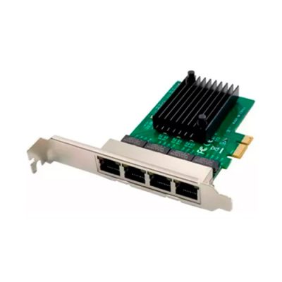 TARJETA DE RED X-MEDIA XM-NA3840 PCI-E X1 LP DE 4 PUERTOS GIGABIT 10/100/1000