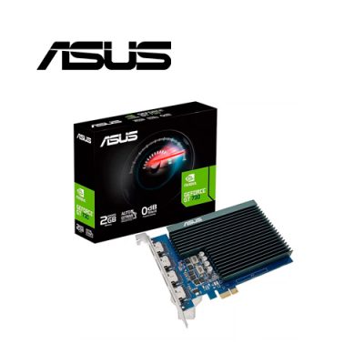 TARJETA DE VIDEO ASUS GT730 PCI-E x1 2.0 DE 2GB 4XHDMI GDDR5 NVIDIA