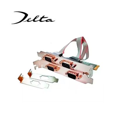 TARJETA DELTA PCI-E x1 4 PUERTOS SERIALES dB9