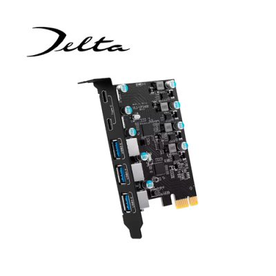 TARJETA ORICO PVU3-7U PCI-E x1 DE 7 PUERTOS USB 3.0 + CABLE SATA/MOLEX