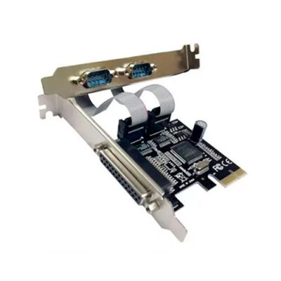 TARJETA PCI EXPRESS X1 ENEPC-2S1P 2 SERIAL RS-232 DB9 / 1 PARALELO IEEE 1284 DB25