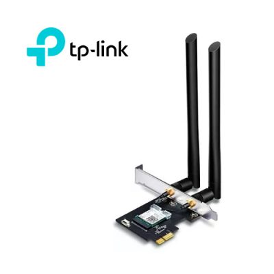 TARJETA WIRELESS AC TP-LINK ARCHER T5E BLUETOOTH 4.2 DUAL BAND PCI-E x1 1200MBPS WIFI DOS ANTENAS LOW PROFILE