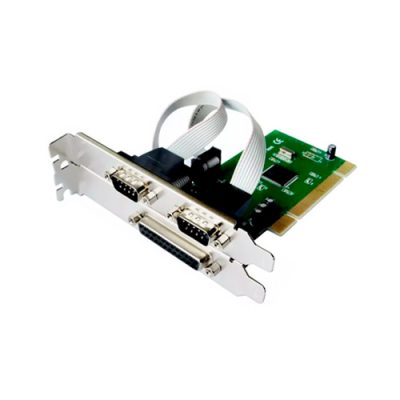 TARJETAS MULTIPUERTOS PCI I/O CARD 2 SERIALES DB9 / 1 PARALELO DB25