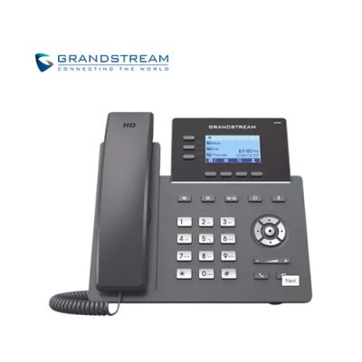 TELEFONO IP GRANDSTREAM GRP2603P PARA VoIP 6 CUENTAS SIP CON DOS PUERTOS 10/100/1000 Mbps PoE