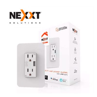 TOMACORRIENTE INTELIGENTE SMART NEXXT NHE-W100 2 TOMAS WI-FI PARA EMPORTRAR